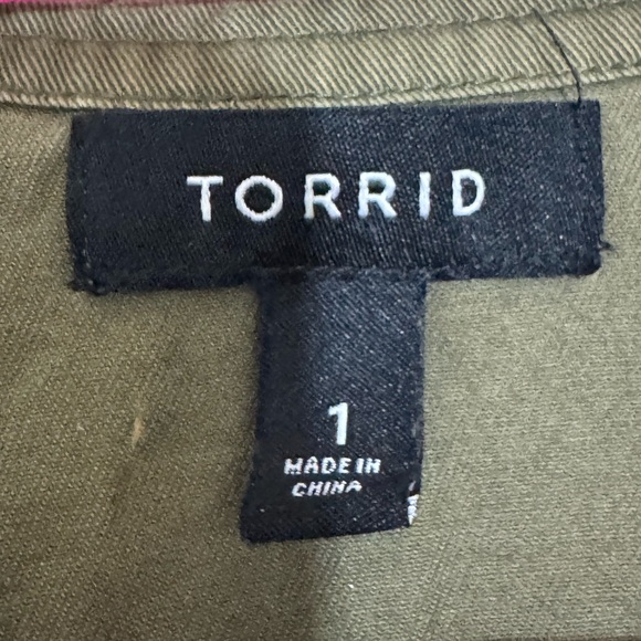 Torrid Khaki Green Apparel - Picture 2 of 2